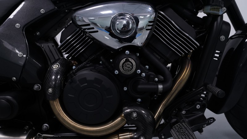 Heavy Motorcycle Cruiser Motorbike Wolverine 800