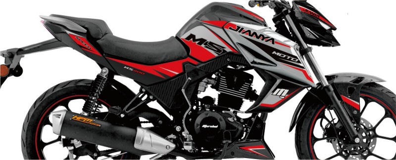 MS2 200cc Urban Street Motorcycle